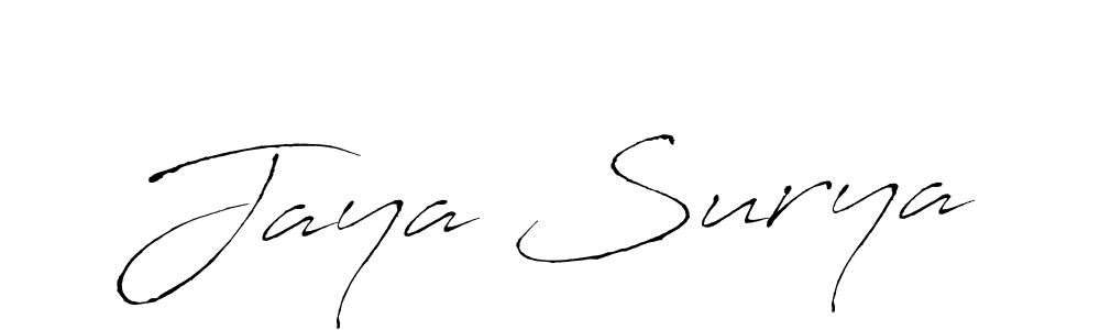 Once you've used our free online signature maker to create your best signature Antro_Vectra style, it's time to enjoy all of the benefits that Jaya Surya name signing documents. Jaya Surya signature style 6 images and pictures png