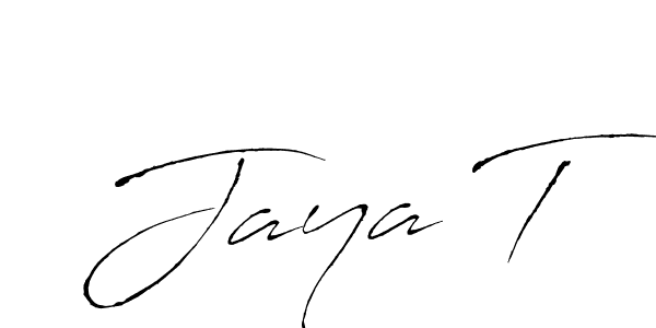 It looks lik you need a new signature style for name Jaya T. Design unique handwritten (Antro_Vectra) signature with our free signature maker in just a few clicks. Jaya T signature style 6 images and pictures png
