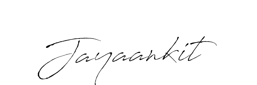 Use a signature maker to create a handwritten signature online. With this signature software, you can design (Antro_Vectra) your own signature for name Jayaankit. Jayaankit signature style 6 images and pictures png