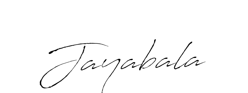 Create a beautiful signature design for name Jayabala. With this signature (Antro_Vectra) fonts, you can make a handwritten signature for free. Jayabala signature style 6 images and pictures png