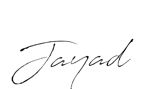 Use a signature maker to create a handwritten signature online. With this signature software, you can design (Antro_Vectra) your own signature for name Jayad. Jayad signature style 6 images and pictures png