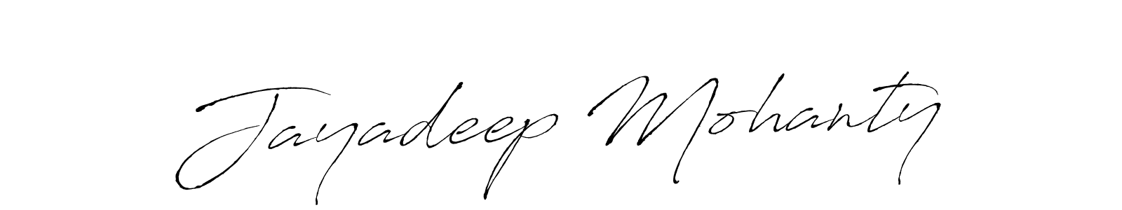 How to make Jayadeep Mohanty signature? Antro_Vectra is a professional autograph style. Create handwritten signature for Jayadeep Mohanty name. Jayadeep Mohanty signature style 6 images and pictures png