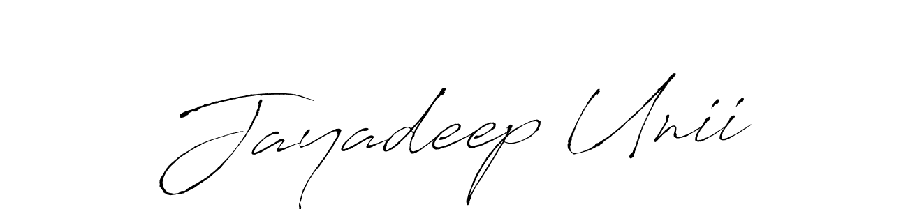 Make a short Jayadeep Unii signature style. Manage your documents anywhere anytime using Antro_Vectra. Create and add eSignatures, submit forms, share and send files easily. Jayadeep Unii signature style 6 images and pictures png