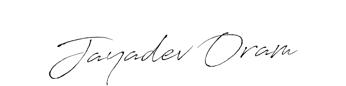 Jayadev Oram stylish signature style. Best Handwritten Sign (Antro_Vectra) for my name. Handwritten Signature Collection Ideas for my name Jayadev Oram. Jayadev Oram signature style 6 images and pictures png