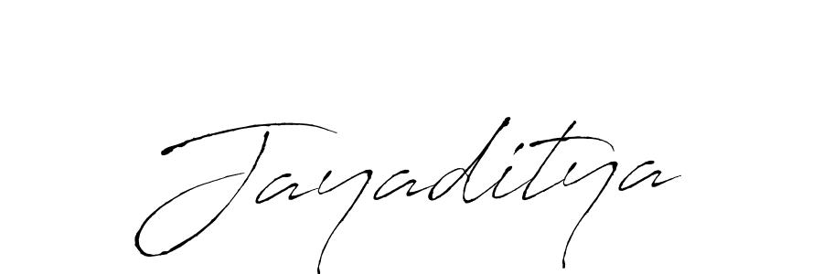 Design your own signature with our free online signature maker. With this signature software, you can create a handwritten (Antro_Vectra) signature for name Jayaditya. Jayaditya signature style 6 images and pictures png