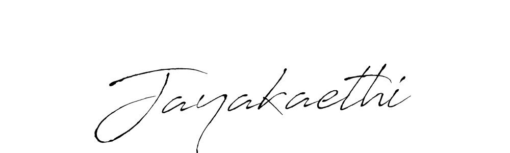 Make a beautiful signature design for name Jayakaethi. With this signature (Antro_Vectra) style, you can create a handwritten signature for free. Jayakaethi signature style 6 images and pictures png