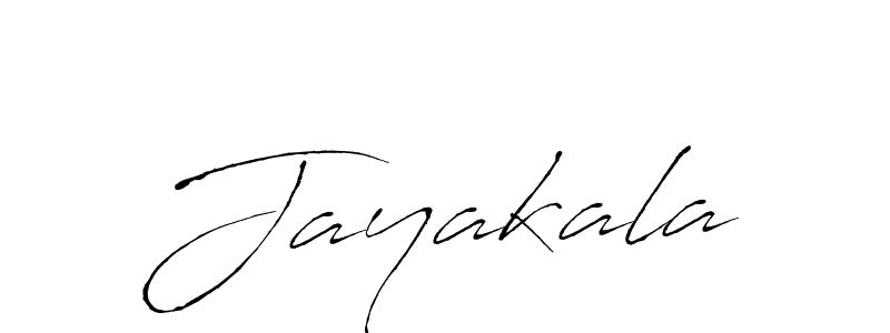 You should practise on your own different ways (Antro_Vectra) to write your name (Jayakala) in signature. don't let someone else do it for you. Jayakala signature style 6 images and pictures png