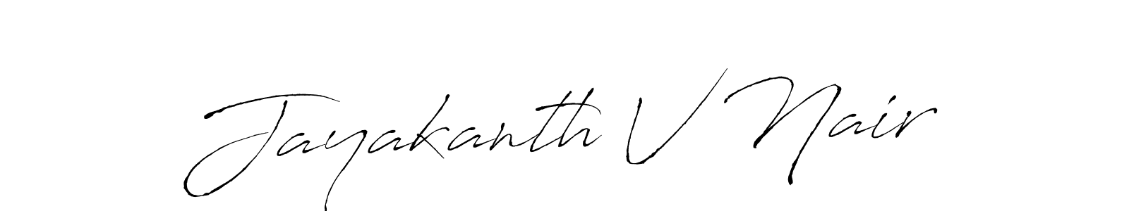 Similarly Antro_Vectra is the best handwritten signature design. Signature creator online .You can use it as an online autograph creator for name Jayakanth V Nair. Jayakanth V Nair signature style 6 images and pictures png