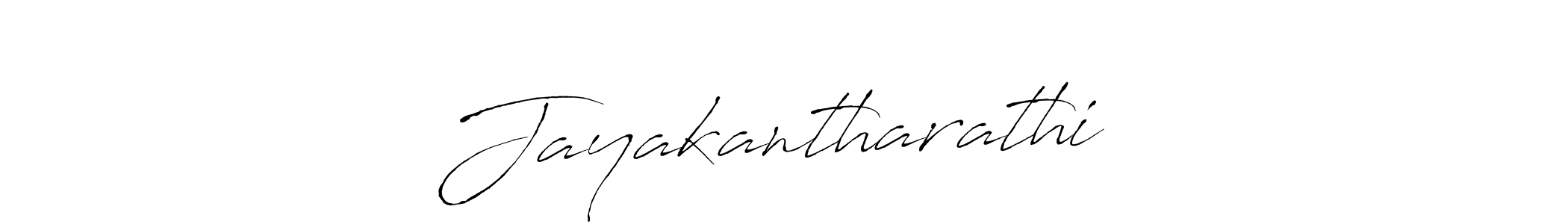 Create a beautiful signature design for name Jayakantharathi❤️. With this signature (Antro_Vectra) fonts, you can make a handwritten signature for free. Jayakantharathi❤️ signature style 6 images and pictures png