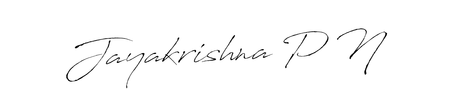 Similarly Antro_Vectra is the best handwritten signature design. Signature creator online .You can use it as an online autograph creator for name Jayakrishna P N. Jayakrishna P N signature style 6 images and pictures png