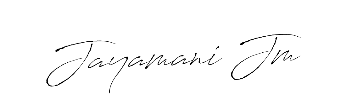 It looks lik you need a new signature style for name Jayamani Jm. Design unique handwritten (Antro_Vectra) signature with our free signature maker in just a few clicks. Jayamani Jm signature style 6 images and pictures png