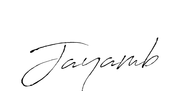 You should practise on your own different ways (Antro_Vectra) to write your name (Jayamb) in signature. don't let someone else do it for you. Jayamb signature style 6 images and pictures png