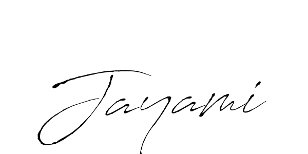 Make a beautiful signature design for name Jayami. With this signature (Antro_Vectra) style, you can create a handwritten signature for free. Jayami signature style 6 images and pictures png