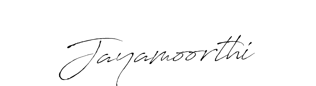 Use a signature maker to create a handwritten signature online. With this signature software, you can design (Antro_Vectra) your own signature for name Jayamoorthi. Jayamoorthi signature style 6 images and pictures png