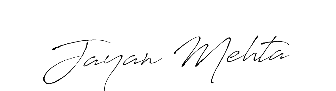 Use a signature maker to create a handwritten signature online. With this signature software, you can design (Antro_Vectra) your own signature for name Jayan Mehta. Jayan Mehta signature style 6 images and pictures png