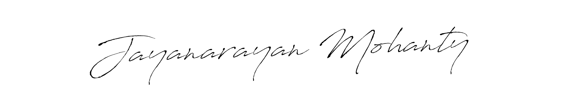 Jayanarayan Mohanty stylish signature style. Best Handwritten Sign (Antro_Vectra) for my name. Handwritten Signature Collection Ideas for my name Jayanarayan Mohanty. Jayanarayan Mohanty signature style 6 images and pictures png