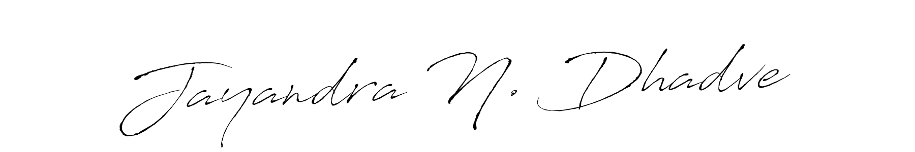 The best way (Antro_Vectra) to make a short signature is to pick only two or three words in your name. The name Jayandra N. Dhadve include a total of six letters. For converting this name. Jayandra N. Dhadve signature style 6 images and pictures png