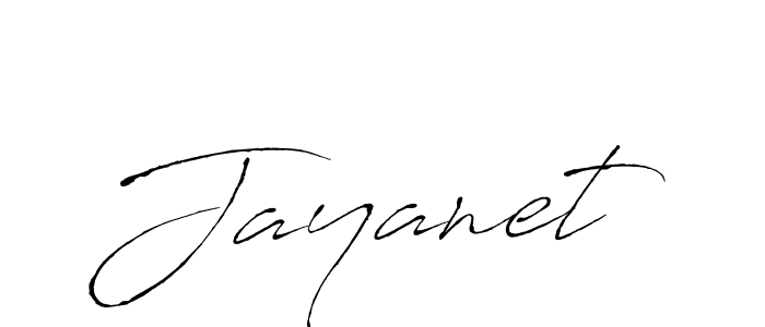 Jayanet stylish signature style. Best Handwritten Sign (Antro_Vectra) for my name. Handwritten Signature Collection Ideas for my name Jayanet. Jayanet signature style 6 images and pictures png