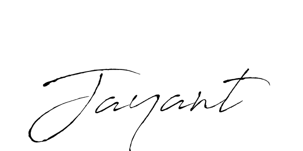 Jayant stylish signature style. Best Handwritten Sign (Antro_Vectra) for my name. Handwritten Signature Collection Ideas for my name Jayant. Jayant signature style 6 images and pictures png