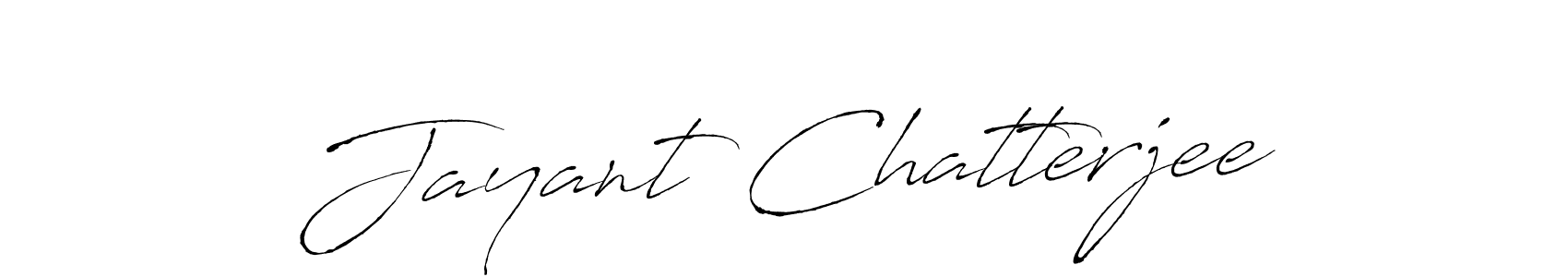 How to make Jayant Chatterjee signature? Antro_Vectra is a professional autograph style. Create handwritten signature for Jayant Chatterjee name. Jayant Chatterjee signature style 6 images and pictures png