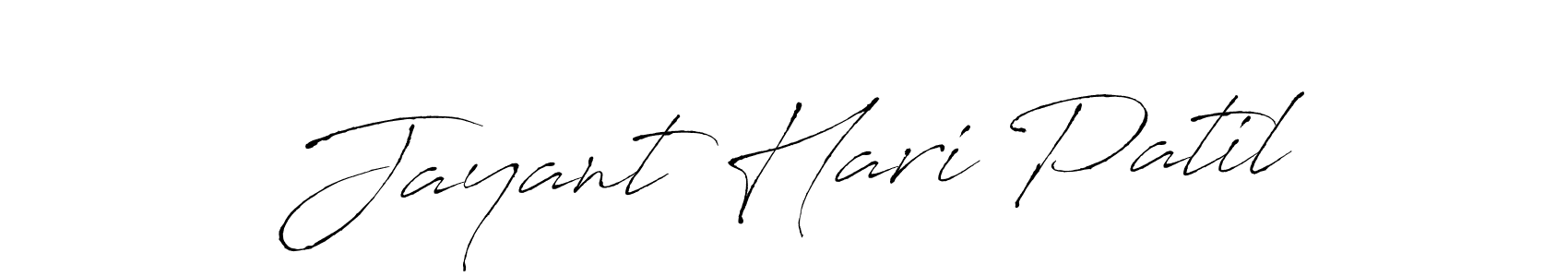 This is the best signature style for the Jayant Hari Patil name. Also you like these signature font (Antro_Vectra). Mix name signature. Jayant Hari Patil signature style 6 images and pictures png