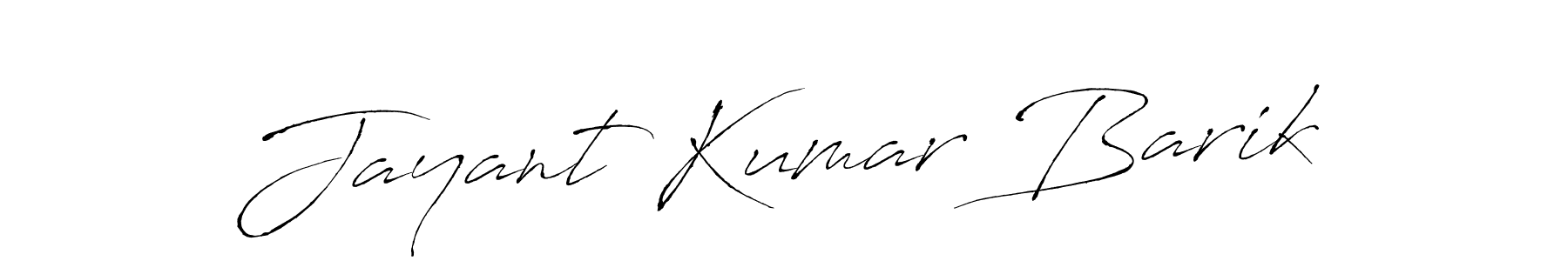 Use a signature maker to create a handwritten signature online. With this signature software, you can design (Antro_Vectra) your own signature for name Jayant Kumar Barik. Jayant Kumar Barik signature style 6 images and pictures png