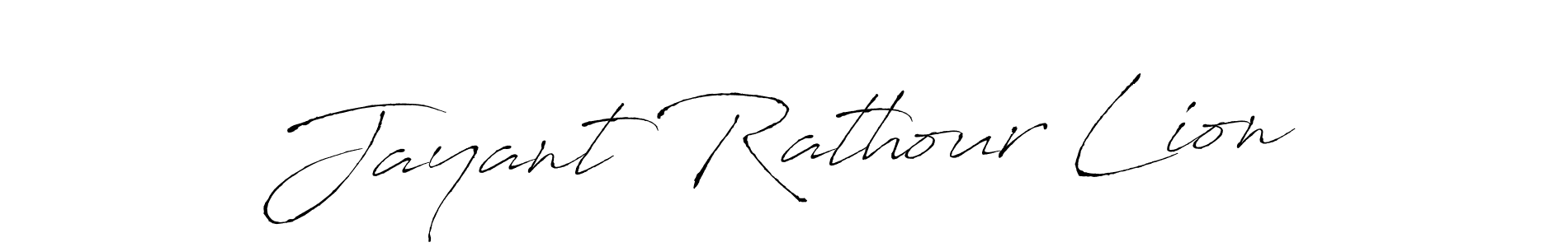 Make a beautiful signature design for name Jayant Rathour Lion. Use this online signature maker to create a handwritten signature for free. Jayant Rathour Lion signature style 6 images and pictures png