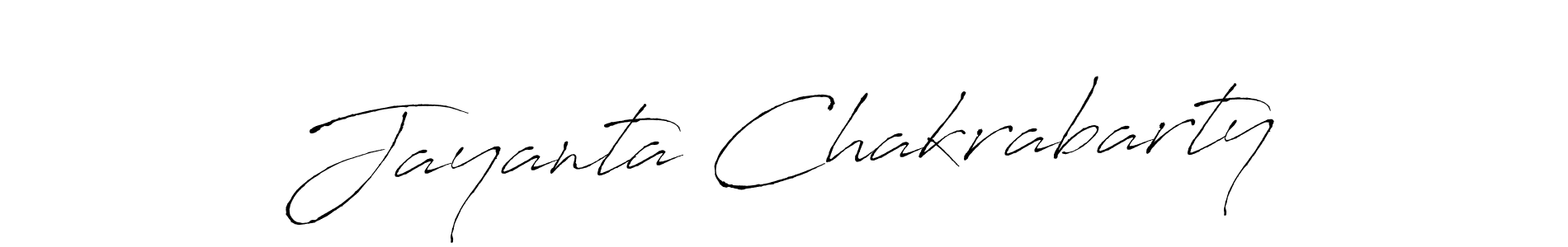 Make a beautiful signature design for name Jayanta Chakrabarty. With this signature (Antro_Vectra) style, you can create a handwritten signature for free. Jayanta Chakrabarty signature style 6 images and pictures png