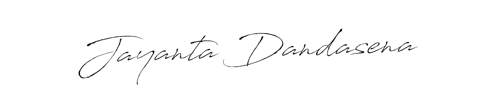 You should practise on your own different ways (Antro_Vectra) to write your name (Jayanta Dandasena) in signature. don't let someone else do it for you. Jayanta Dandasena signature style 6 images and pictures png