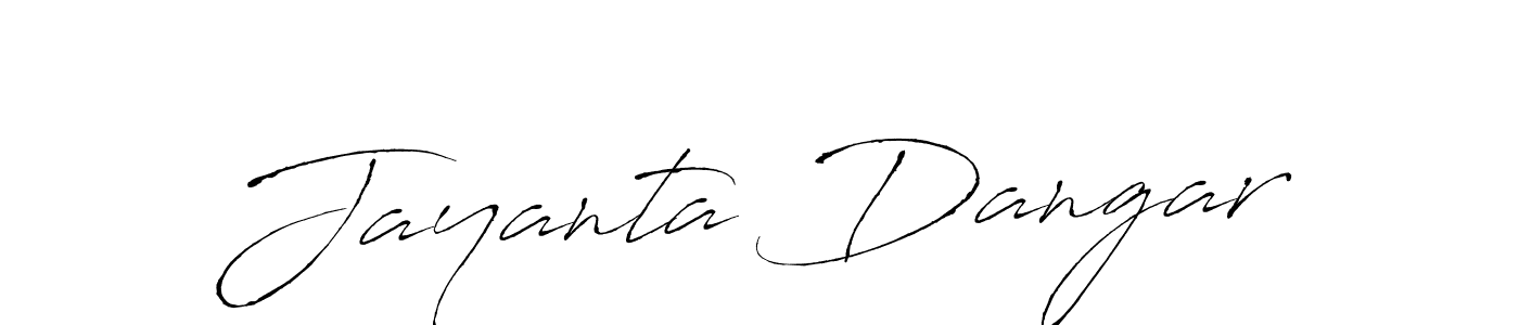 This is the best signature style for the Jayanta Dangar name. Also you like these signature font (Antro_Vectra). Mix name signature. Jayanta Dangar signature style 6 images and pictures png