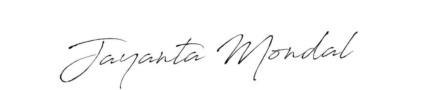 Use a signature maker to create a handwritten signature online. With this signature software, you can design (Antro_Vectra) your own signature for name Jayanta Mondal. Jayanta Mondal signature style 6 images and pictures png