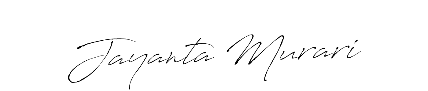 Also we have Jayanta Murari name is the best signature style. Create professional handwritten signature collection using Antro_Vectra autograph style. Jayanta Murari signature style 6 images and pictures png