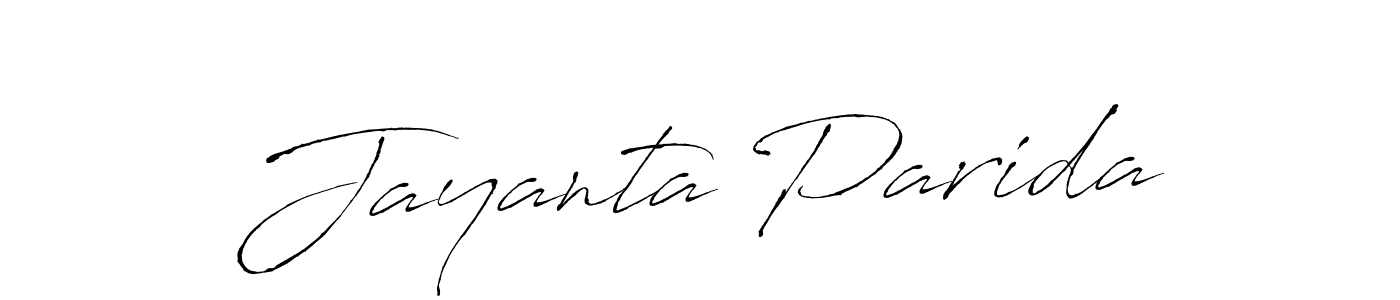 You should practise on your own different ways (Antro_Vectra) to write your name (Jayanta Parida) in signature. don't let someone else do it for you. Jayanta Parida signature style 6 images and pictures png