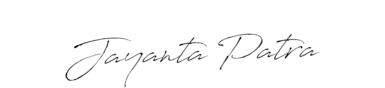 Use a signature maker to create a handwritten signature online. With this signature software, you can design (Antro_Vectra) your own signature for name Jayanta Patra. Jayanta Patra signature style 6 images and pictures png