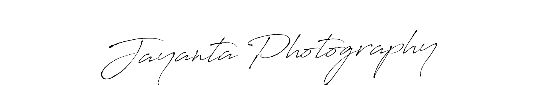 Design your own signature with our free online signature maker. With this signature software, you can create a handwritten (Antro_Vectra) signature for name Jayanta Photography. Jayanta Photography signature style 6 images and pictures png
