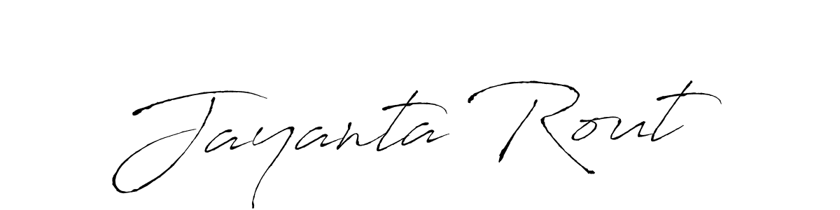 Jayanta Rout stylish signature style. Best Handwritten Sign (Antro_Vectra) for my name. Handwritten Signature Collection Ideas for my name Jayanta Rout. Jayanta Rout signature style 6 images and pictures png