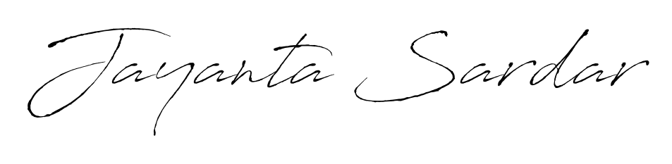 Enhance your business communications with Jayanta Sardar signature in Antro_Vectra lettering. Clean, modern, and universally compatible. Jayanta Sardar signature style 6 images and pictures png