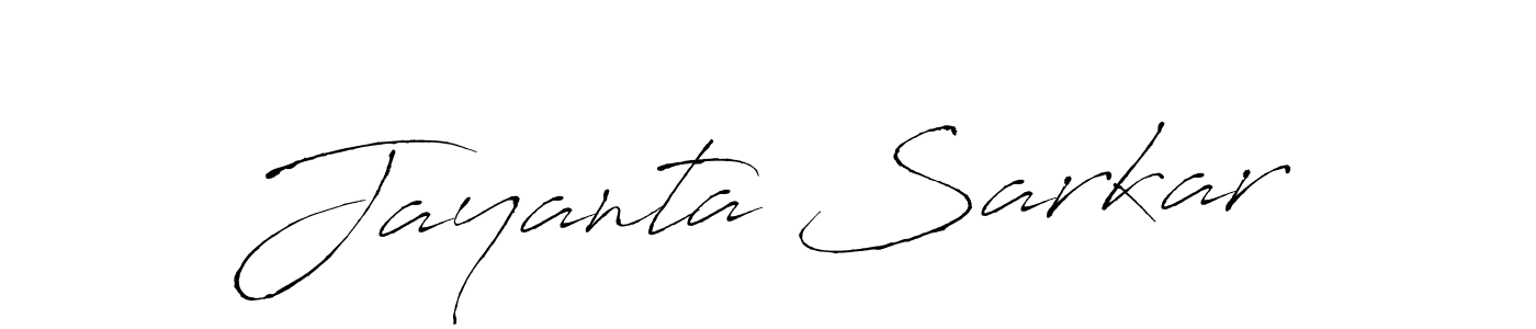 Antro_Vectra is a professional signature style that is perfect for those who want to add a touch of class to their signature. It is also a great choice for those who want to make their signature more unique. Get Jayanta Sarkar name to fancy signature for free. Jayanta Sarkar signature style 6 images and pictures png