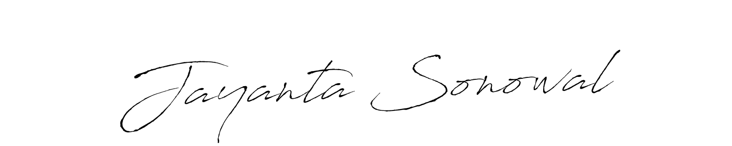 Also You can easily find your signature by using the search form. We will create Jayanta Sonowal name handwritten signature images for you free of cost using Antro_Vectra sign style. Jayanta Sonowal signature style 6 images and pictures png