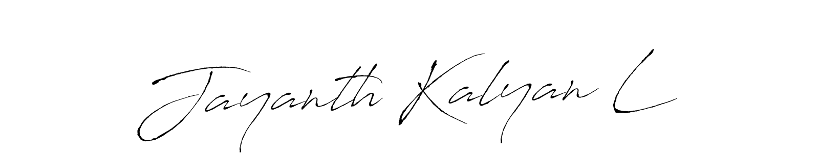 if you are searching for the best signature style for your name Jayanth Kalyan L. so please give up your signature search. here we have designed multiple signature styles  using Antro_Vectra. Jayanth Kalyan L signature style 6 images and pictures png