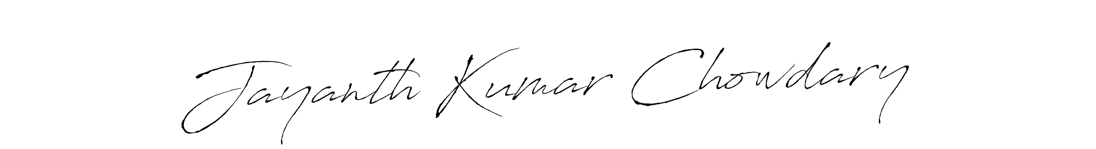 It looks lik you need a new signature style for name Jayanth Kumar Chowdary. Design unique handwritten (Antro_Vectra) signature with our free signature maker in just a few clicks. Jayanth Kumar Chowdary signature style 6 images and pictures png