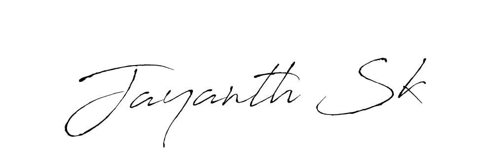 This is the best signature style for the Jayanth Sk name. Also you like these signature font (Antro_Vectra). Mix name signature. Jayanth Sk signature style 6 images and pictures png