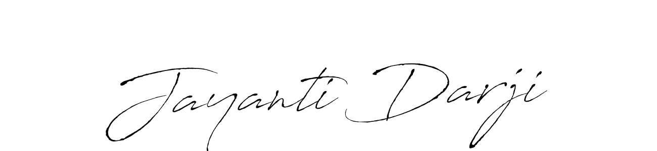 How to make Jayanti Darji signature? Antro_Vectra is a professional autograph style. Create handwritten signature for Jayanti Darji name. Jayanti Darji signature style 6 images and pictures png