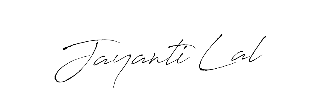 Create a beautiful signature design for name Jayanti Lal. With this signature (Antro_Vectra) fonts, you can make a handwritten signature for free. Jayanti Lal signature style 6 images and pictures png