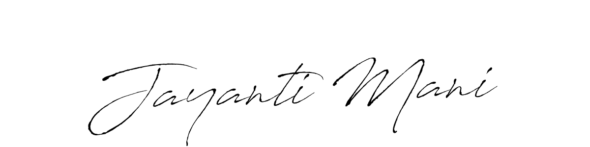 Similarly Antro_Vectra is the best handwritten signature design. Signature creator online .You can use it as an online autograph creator for name Jayanti Mani. Jayanti Mani signature style 6 images and pictures png