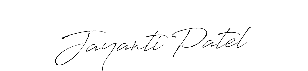The best way (Antro_Vectra) to make a short signature is to pick only two or three words in your name. The name Jayanti Patel include a total of six letters. For converting this name. Jayanti Patel signature style 6 images and pictures png