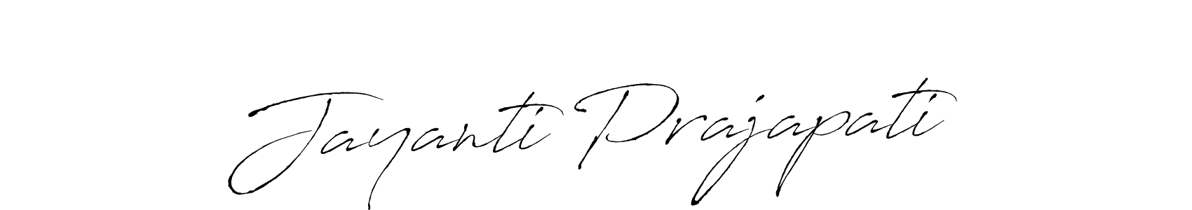 The best way (Antro_Vectra) to make a short signature is to pick only two or three words in your name. The name Jayanti Prajapati include a total of six letters. For converting this name. Jayanti Prajapati signature style 6 images and pictures png