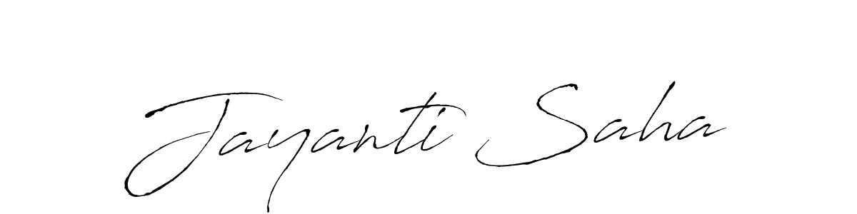 Use a signature maker to create a handwritten signature online. With this signature software, you can design (Antro_Vectra) your own signature for name Jayanti Saha. Jayanti Saha signature style 6 images and pictures png