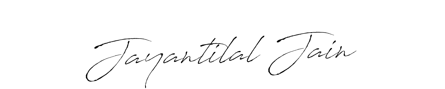 Antro_Vectra is a professional signature style that is perfect for those who want to add a touch of class to their signature. It is also a great choice for those who want to make their signature more unique. Get Jayantilal Jain name to fancy signature for free. Jayantilal Jain signature style 6 images and pictures png