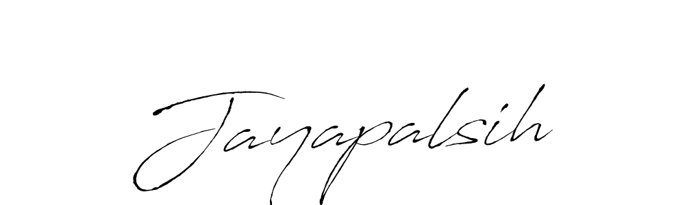 The best way (Antro_Vectra) to make a short signature is to pick only two or three words in your name. The name Jayapalsih include a total of six letters. For converting this name. Jayapalsih signature style 6 images and pictures png